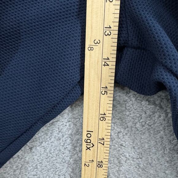 Vintage Nike Basketball Shorts Men's Medium Navy Orange Mesh Athletic Active - Picture 5 of 10